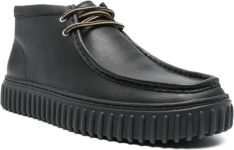 Clarks Originals Torhill Hi enkellaarzen Zwart - Foto 3
