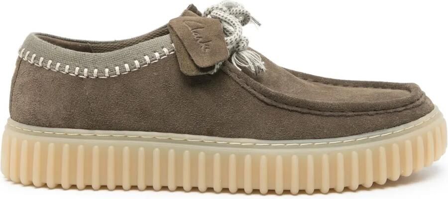 Clarks Originals Torhill sneakers Groen