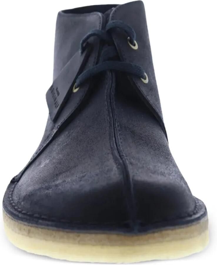 Clarks Originals Trek Hi "Dark Navy Suede" desert boots Blauw - Foto 2