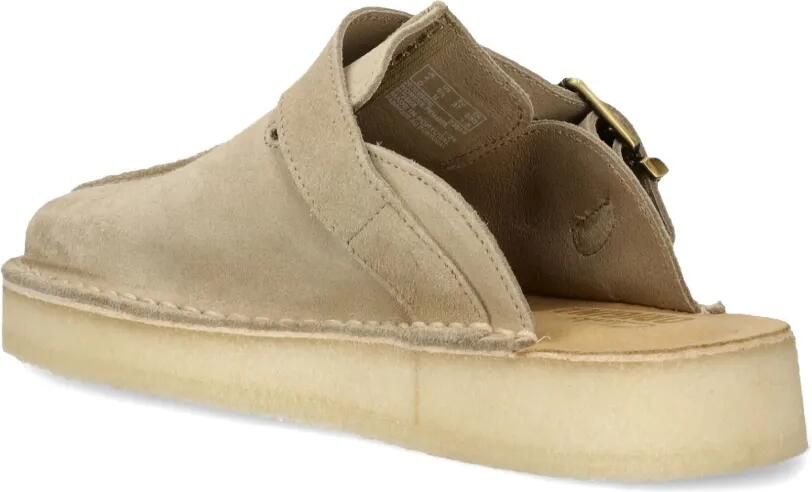 Clarks Originals Trek Mule suède slippers Beige - Foto 2