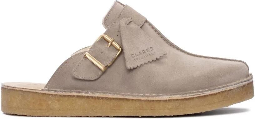 Clarks Originals Trek suède muiltjes Beige
