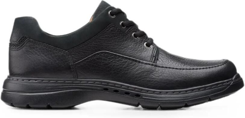 Clarks Originals Un Brawley Lace schoenen van bewerkt leer Zwart