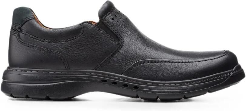 Clarks Originals Un Brawley Step leren schoenen Zwart