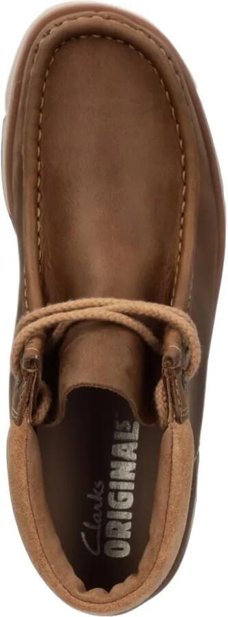 Clarks Originals Walla Orkhon enkellaarzen met veters Bruin
