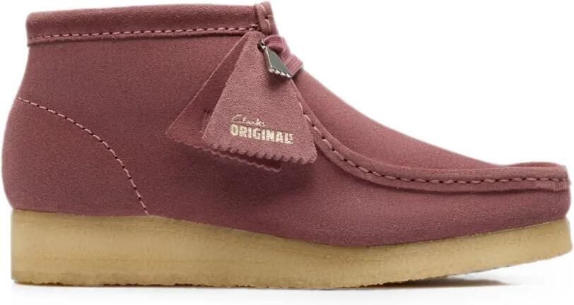 Clarks Originals Wallabee ankle boots Roze