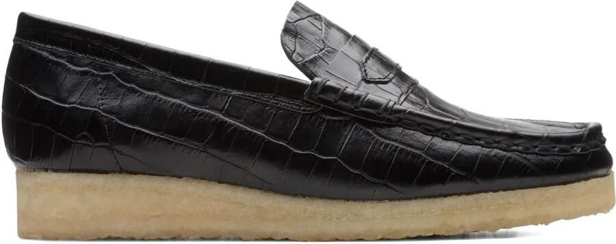 Clarks Originals Wallabee "Black" loafers Zwart