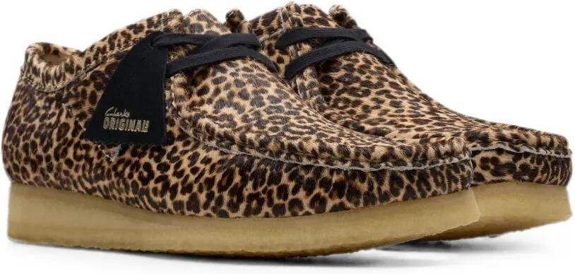 Clarks Originals Wallabee bootschoenen met luipaardprint Bruin - Foto 2