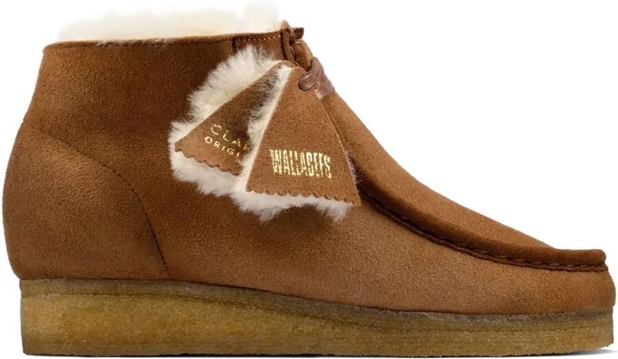 Clarks Originals Wallabee "Brown" laarzen Bruin