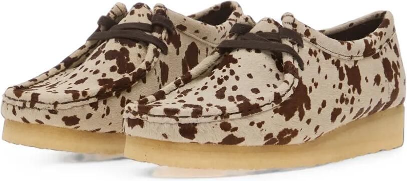 Clarks Originals Wallabee cow-print loafers Beige - Foto 3