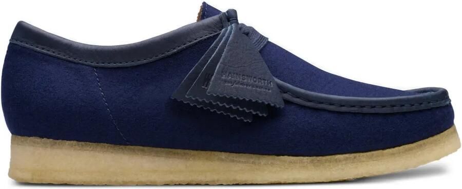 Clarks Originals Wallabee desert boots Blauw
