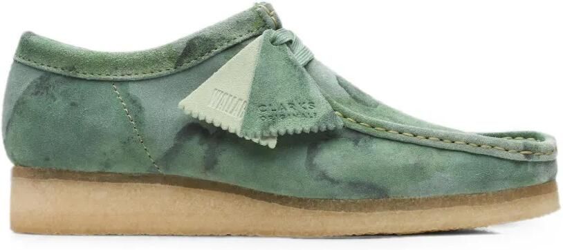 Clarks Originals Wallabee desert boots met camouflageprint Groen