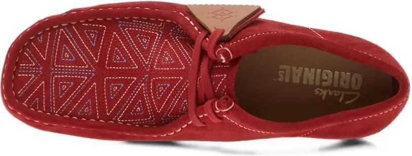 Clarks Originals Wallabee embroidered loafers Rood - Foto 4