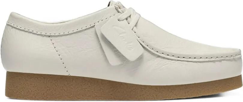 Clarks Originals Wallabee EVO leren derby schoenen Wit