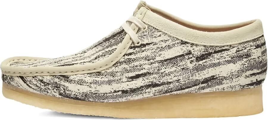 Clarks Originals Wallabee gestoffeerde loafers Zwart