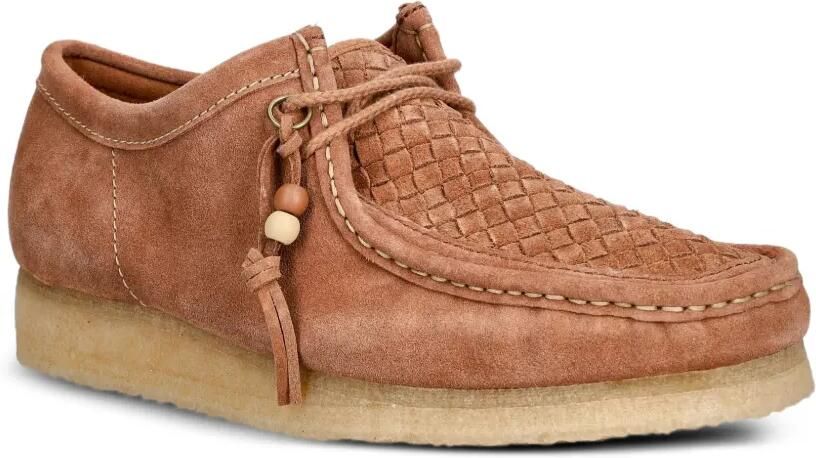 Clarks Originals Wallabee geweven loafers Bruin - Foto 3