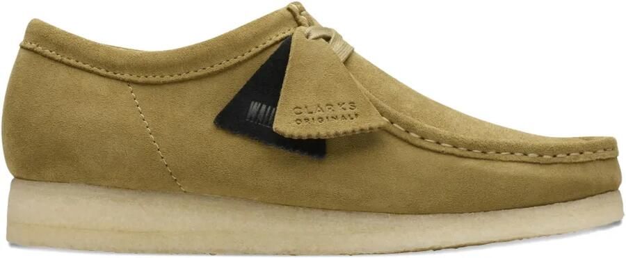 Clarks Originals Wallabee "Green Suede" desert boots Groen