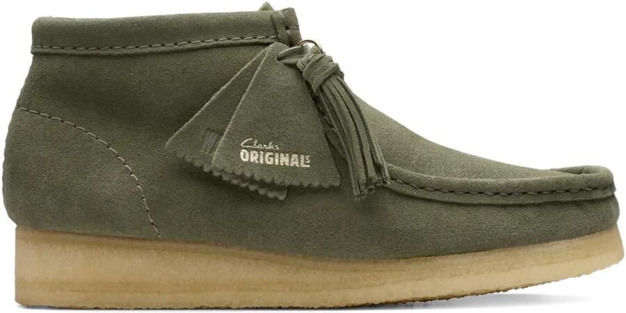 Clarks Originals Wallabee "Khaki Green" laarzen Groen
