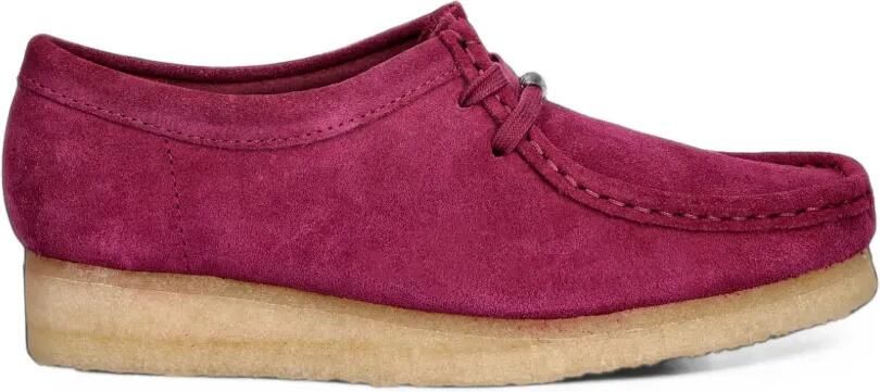 Clarks Originals Wallabee lace-up loafers Roze