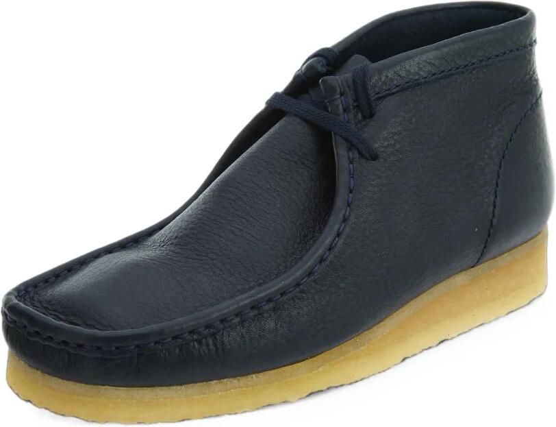 Clarks Originals Wallabee leather boots Blauw - Foto 2