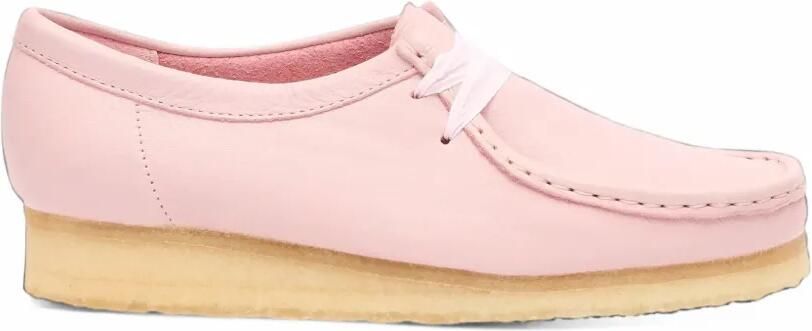 Clarks Originals Wallabee leather loafers Roze