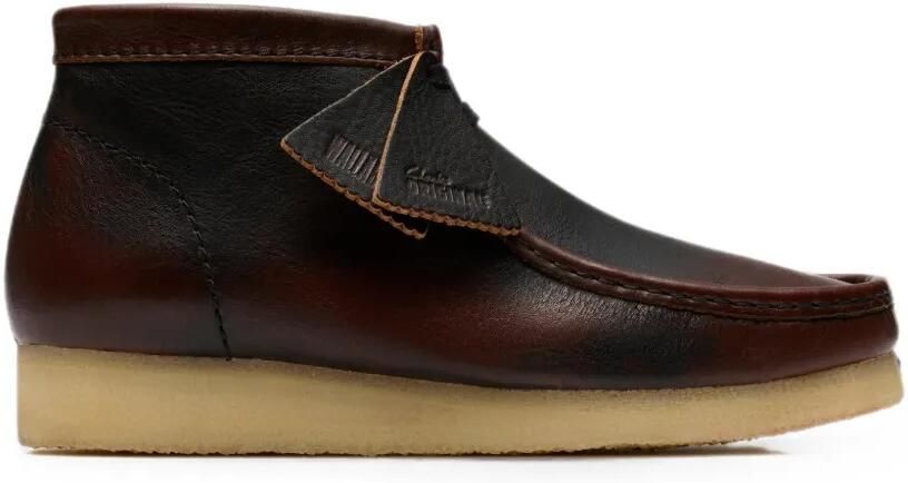 Clarks Originals Wallabee leren desert boots Bruin