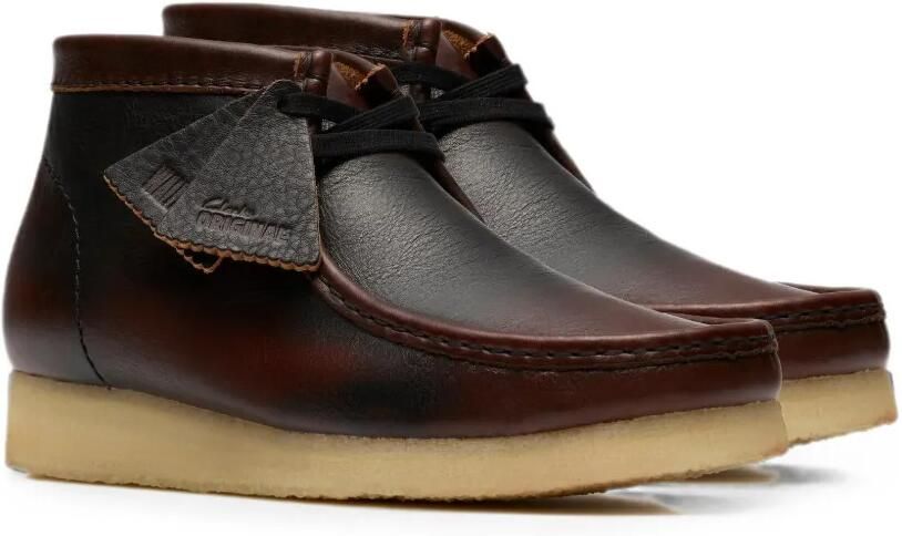 Clarks Originals Wallabee leren desert boots Bruin - Foto 2