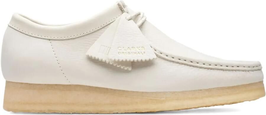 Clarks Originals Wallabee leren laarzen Wit