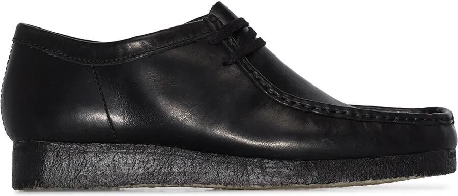 Clarks Originals Wallabee leren schoenen Zwart