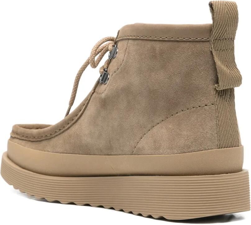 Clarks Originals Wallabee leren veterlaarzen Beige - Foto 2