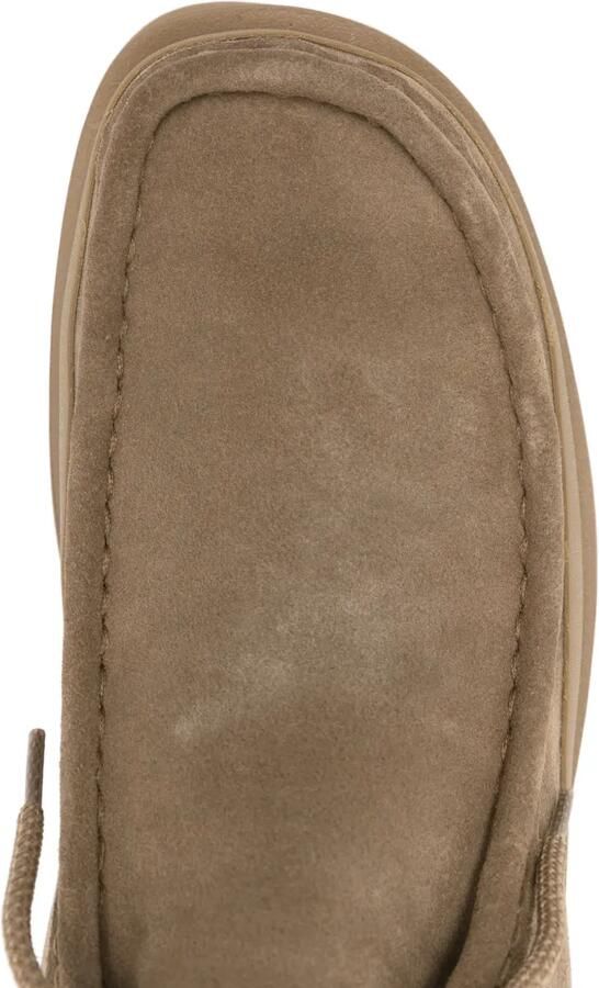 Clarks Originals Wallabee leren veterlaarzen Beige - Foto 3