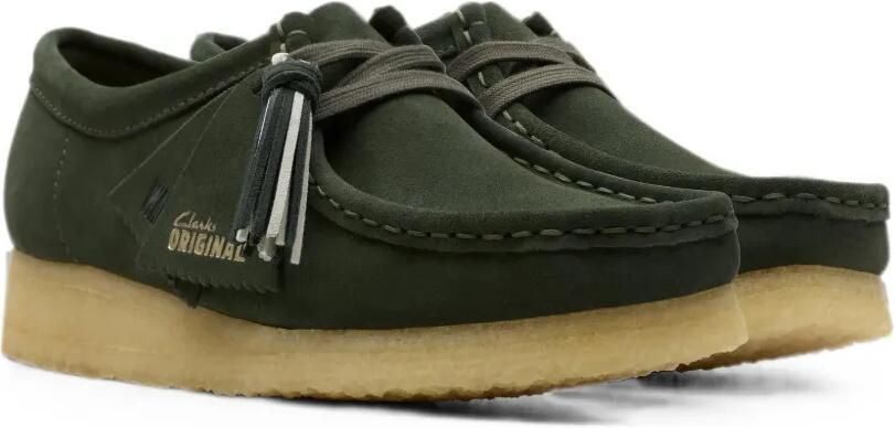 Clarks Originals Wallabee loafers met kwastje Groen - Foto 2