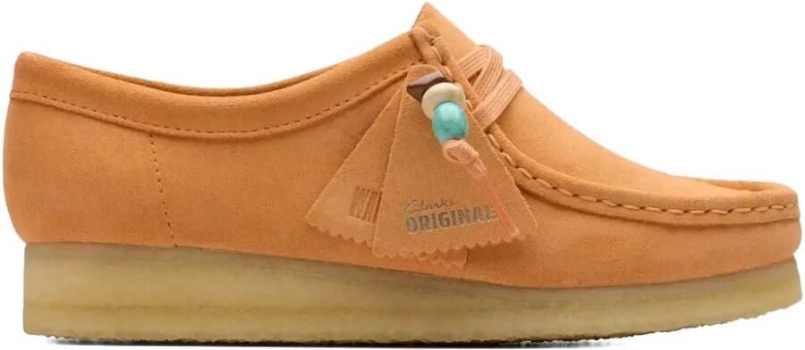Clarks Originals Wallabee sandalen met kwastje Oranje