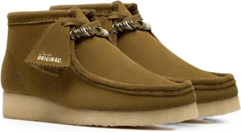 Clarks Originals Wallabee suede ankle boots Groen - Foto 2