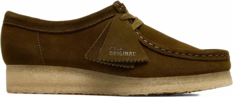 Clarks Originals Wallabee suède laarzen Groen