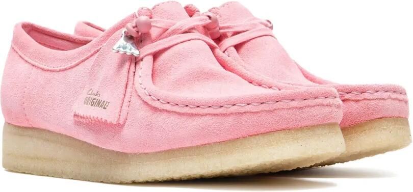 Clarks Originals Wallabee suède laarzen Roze