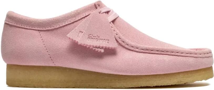 Clarks Originals Wallabee suède desert boots Roze