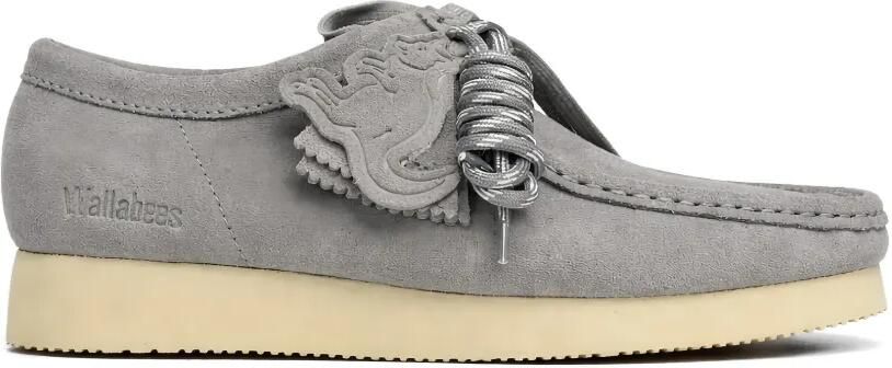 Clarks Originals Wallabee suėde veterlaarzen Grijs