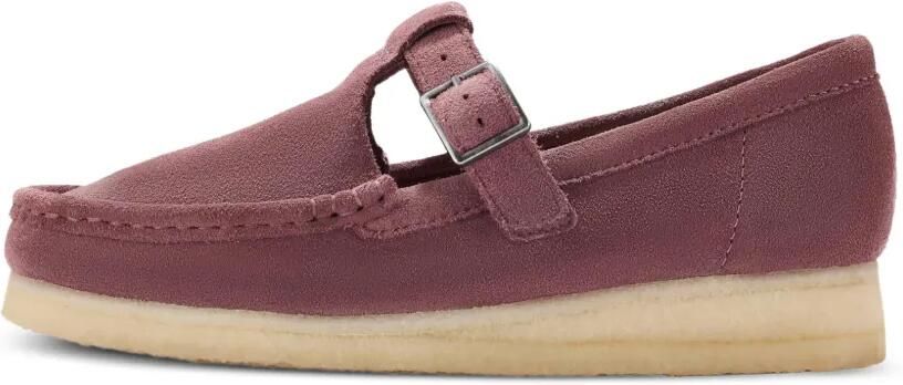 Clarks Originals Wallabee T Bar loafers Paars