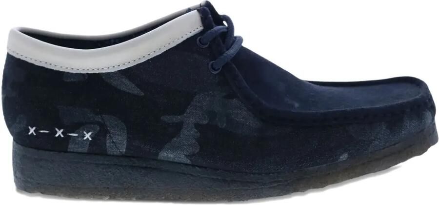 Clarks Originals Wallabee veterlaarzen Blauw