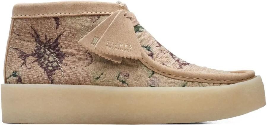 Clarks Originals Wallabeecup Bt "Light Sand" desert boots Beige