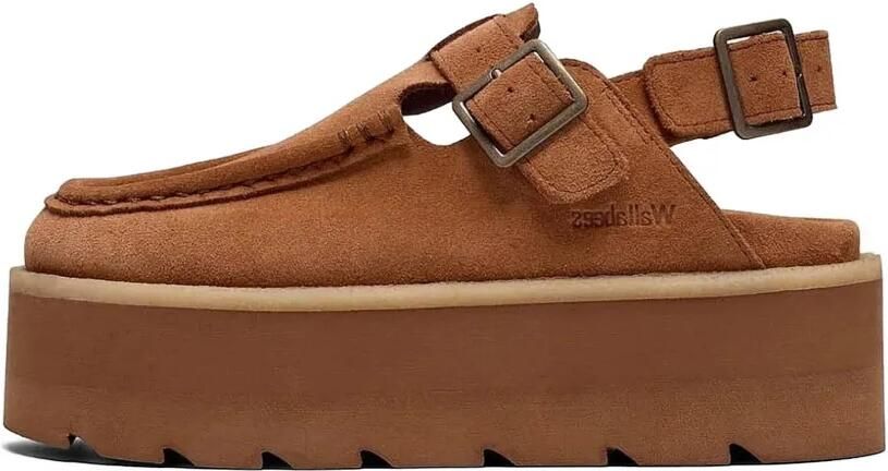 Clarks Originals Wallabees sandalen met gespsluiting Bruin - Foto 2