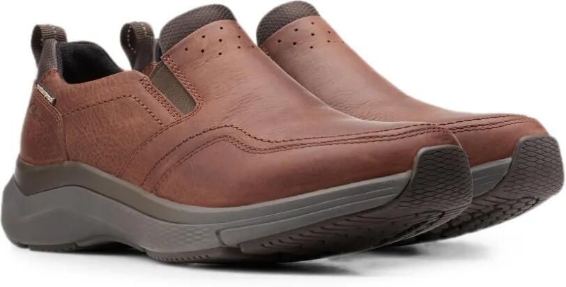 Clarks Originals Wave 2.0 Edge leren sneakers Bruin - Foto 2