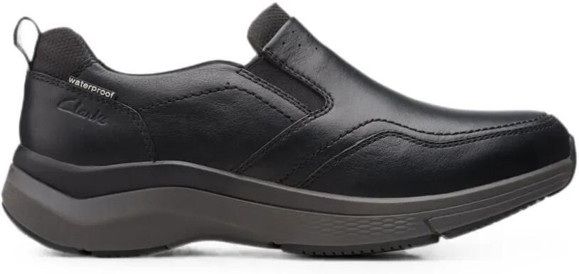 Clarks Originals Wave 2.0 Edge leren sneakers Zwart
