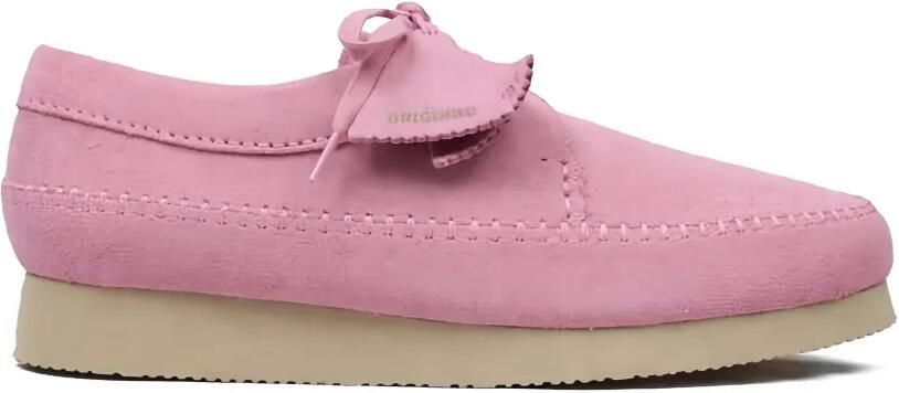 Clarks Originals Weaver derby veterschoenen Roze