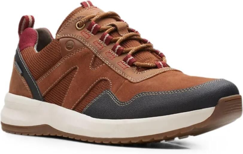 Clarks Originals Wellman Trail sneakers met vlakken Bruin - Foto 2