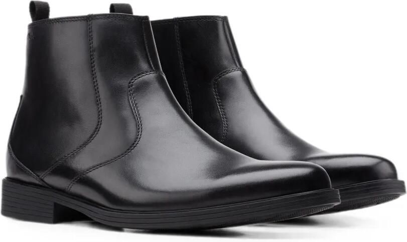 Clarks Originals Whiddon leren enkellaarzen met rits Zwart - Foto 2