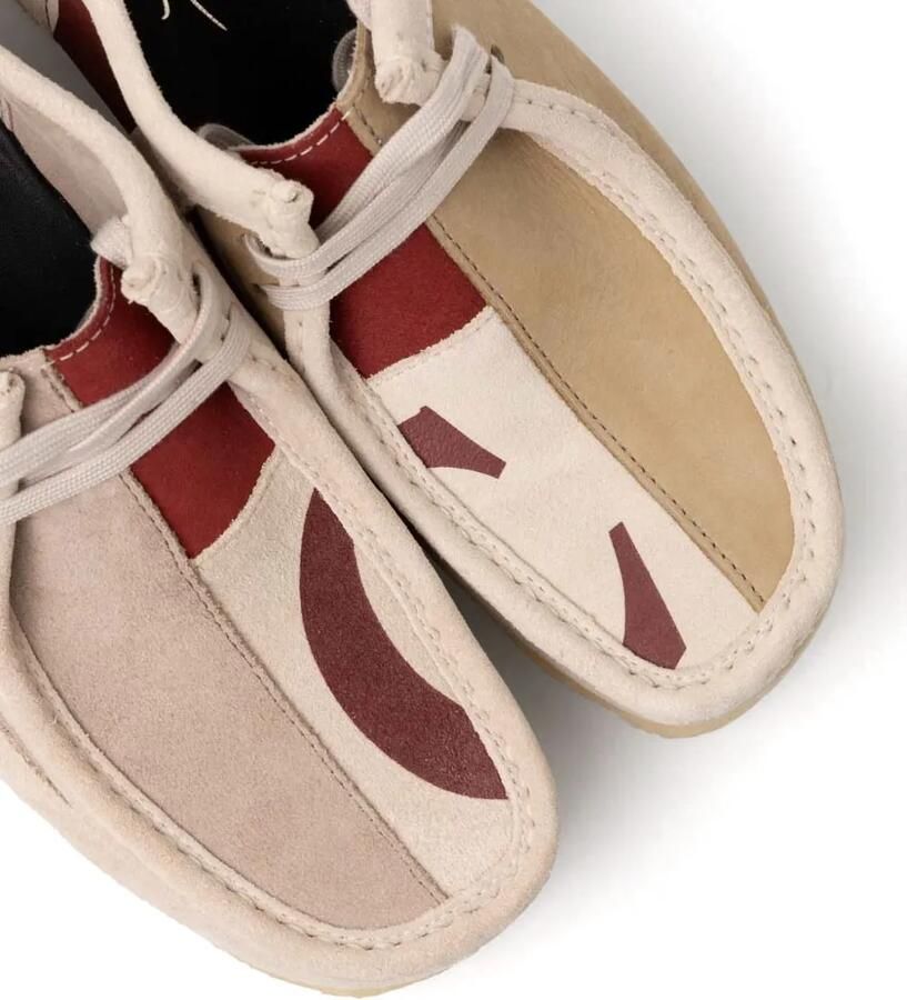 Clarks Originals x Franck Pellegrino Wallabee loafers Rood