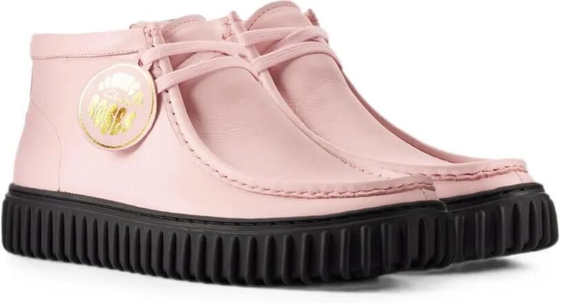 Clarks Originals x Martine Rose Torhill Hi leren laarzen Roze - Foto 2