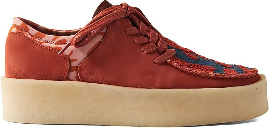 Clarks Originals x Salehe Bembury derby veterschoenen Oranje