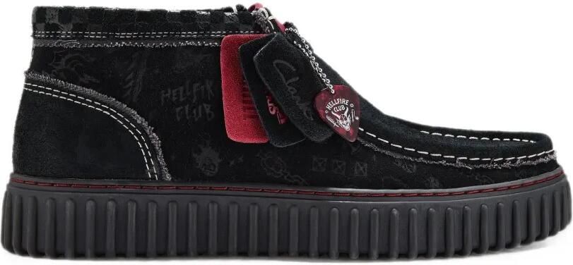 Clarks Originals x Stranger Things Torhill Hi boots Zwart